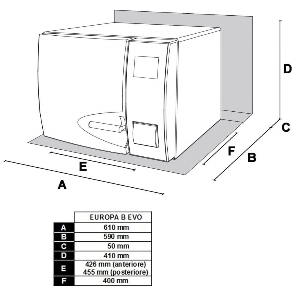 Autoclave EUROPA B EVO Tecno-Gaz Classe B