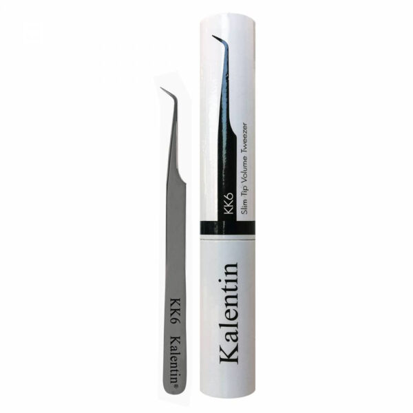 Pinza alta precisione per lash maker, acciaio inossidabile KK6 per extension ciglia