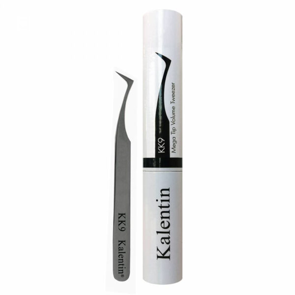 Pinza alta precisione per lash maker, acciaio inossidabile KK9 per extension ciglia