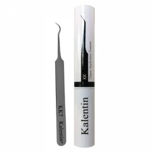 Pinza alta precisione per lash maker, acciaio inossidabile KK7 per extension ciglia