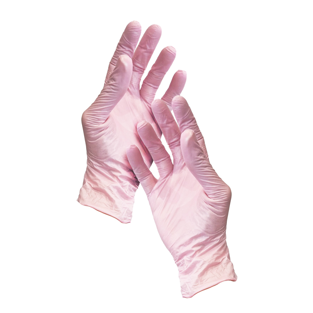 Guanti in Nitrile rosa usa e getta da 100 pezzi guanti da lavoro